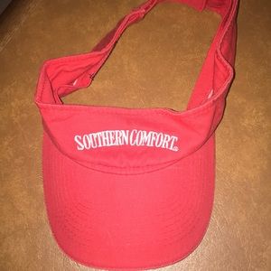 Red Southern Comfort Visor